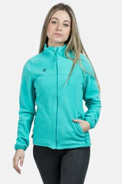 Izas Forro Polar Con Cremallera Roncal Turquesa Clearance
