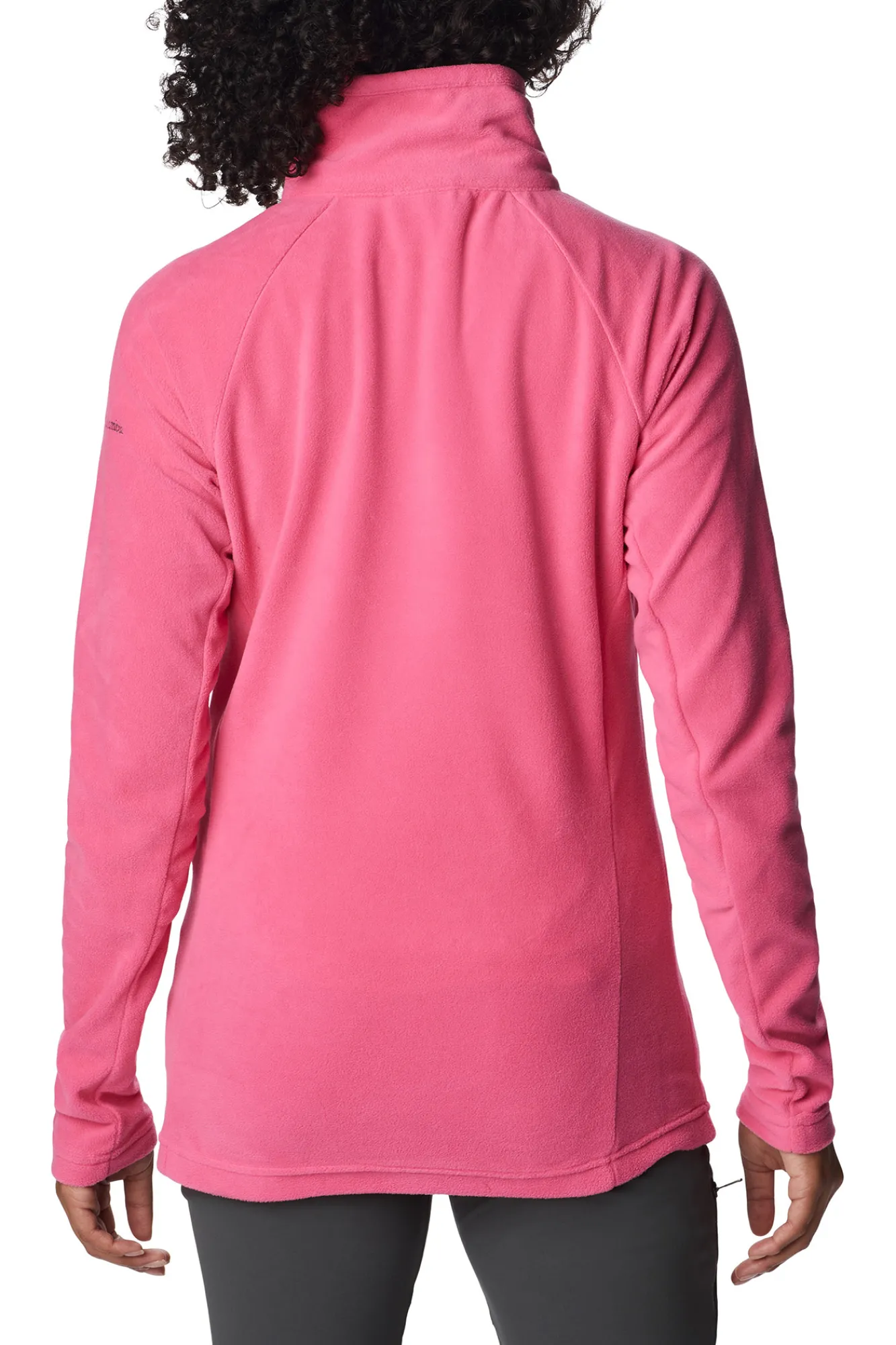 Columbia Forro Polar Con Media Cremallera Para Mujer Glacial™ Iv Rosa New