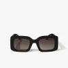 Vilanova Gafas De Sol Cuadrados Negro New
