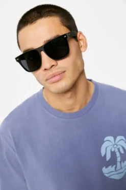 * Gafas De Sol Engomadas Negro Online