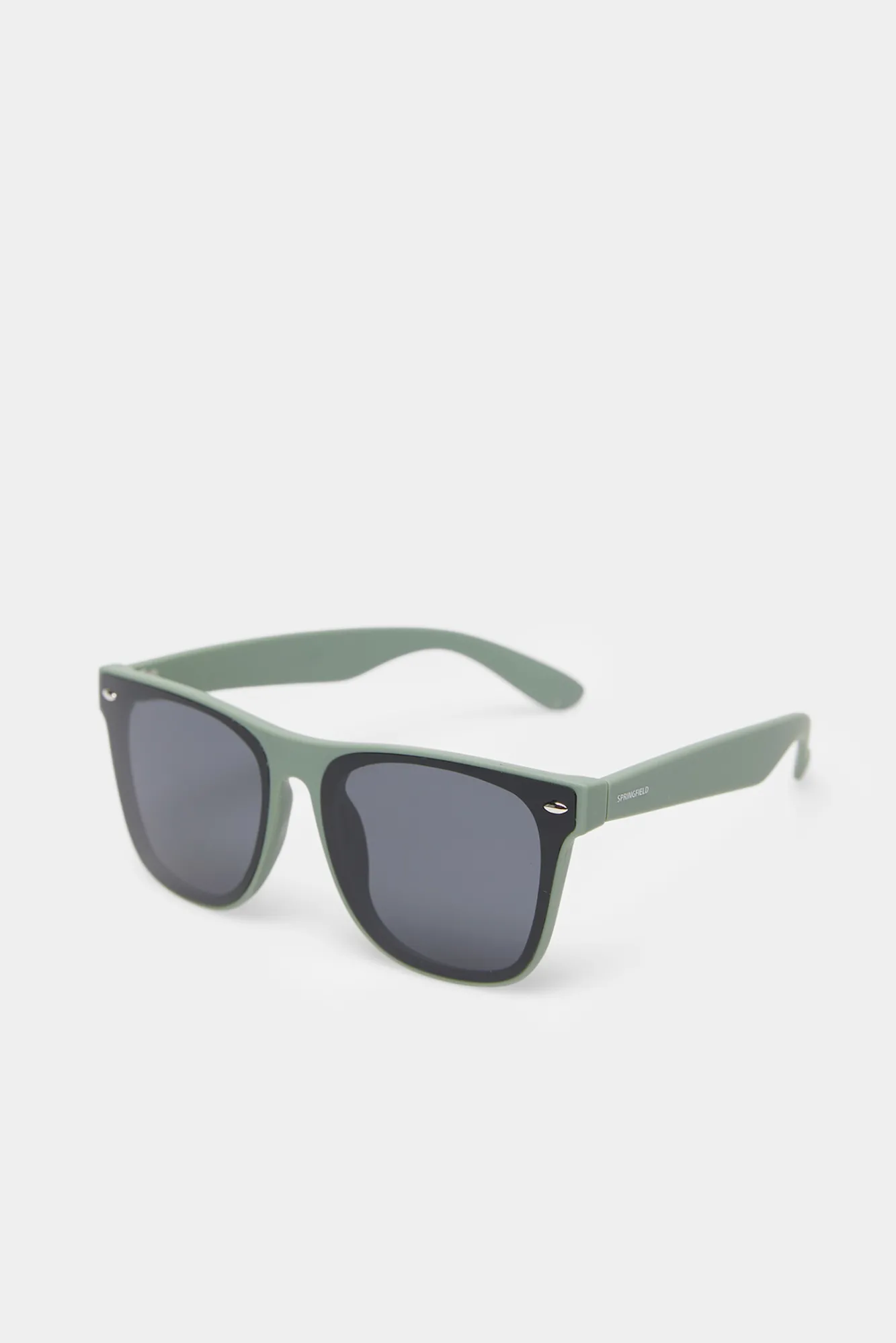 * Gafas De Sol Engomadas Kaki Oscuro Discount