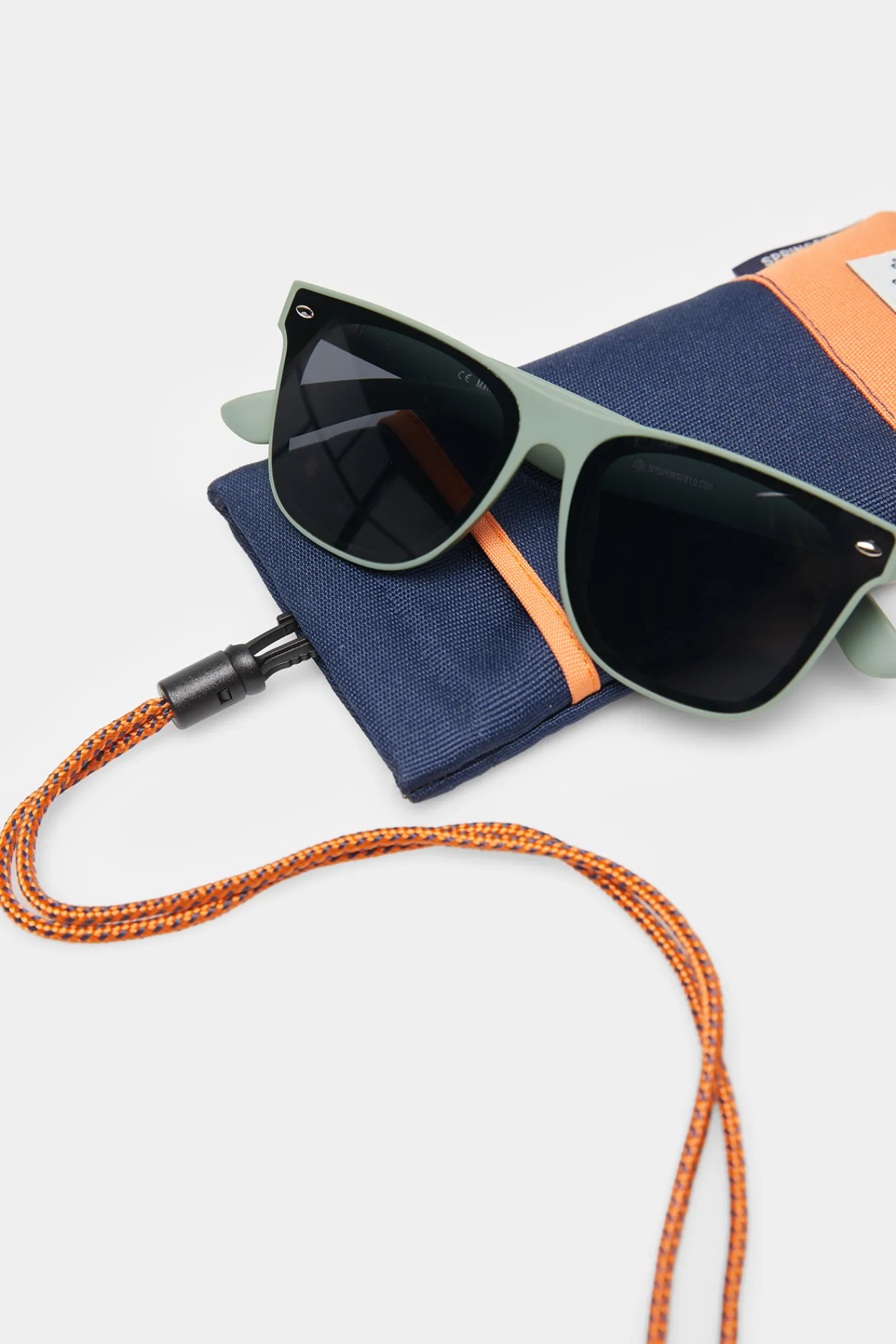 * Gafas De Sol Engomadas Kaki Oscuro Discount