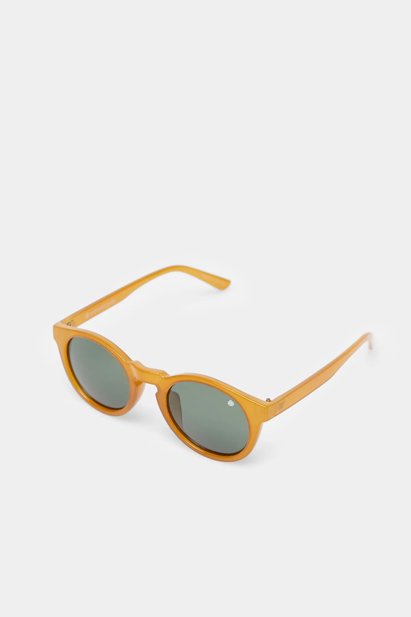 * Gafas De Sol Redondas Monocolor Dorado Best