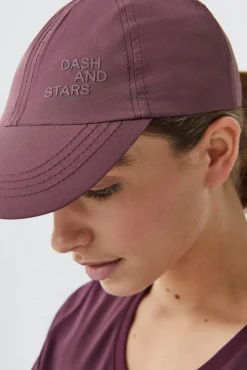 Dash and Stars Gorra Tecnica Granate Rosa Best