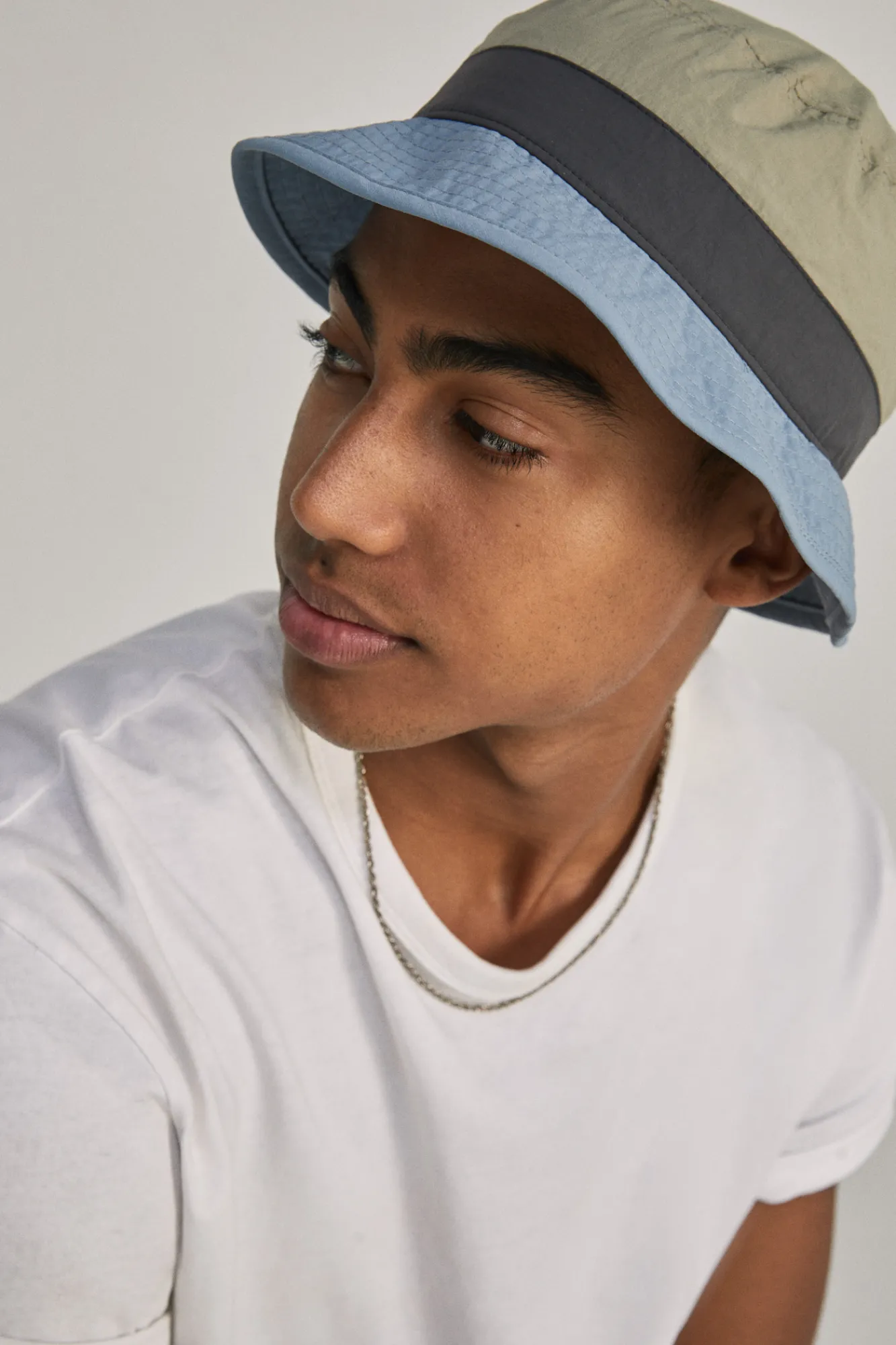 * Gorro Pescador Tricolor Kaki Oscuro Sale
