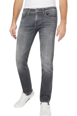 Pepe Jeans Hatch Slim Fit Low Waist Jeans Gris Oscuro Hot