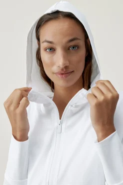 Born Living Yoga Jacket Airla White Blanco Best