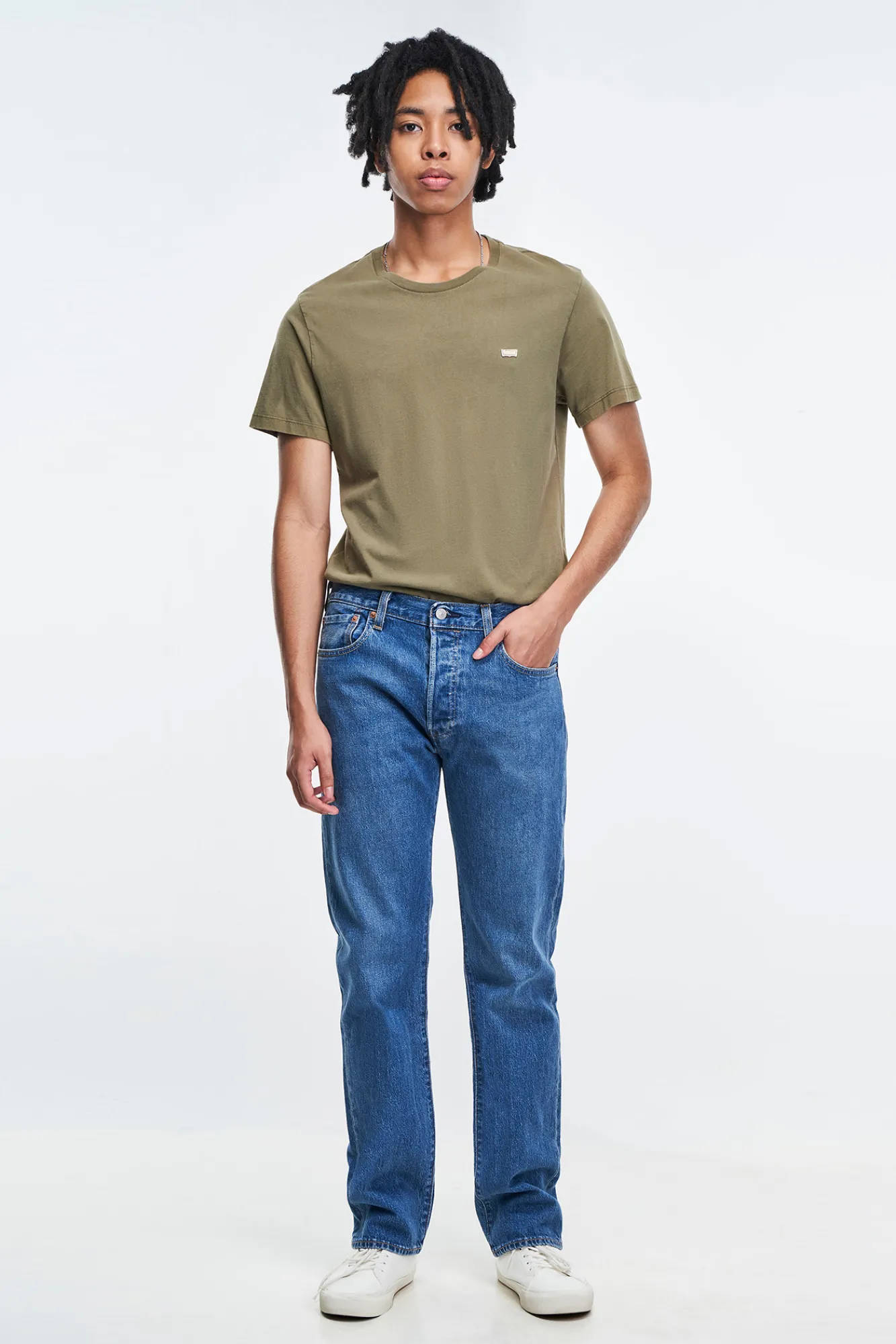 * Jeans 501® Original Azul Medio Hot