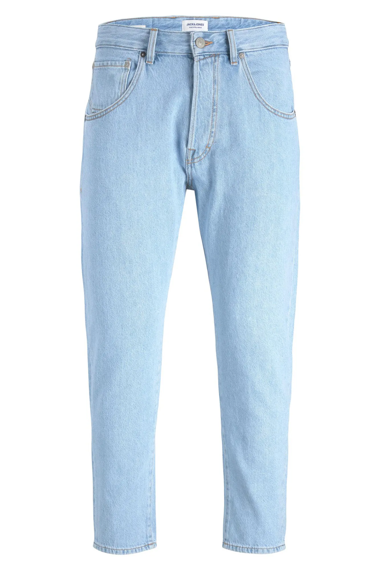 Jack & Jones Jeans Frank Azul Claro Cropped Azul Medio Hot