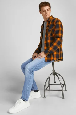 Jack & Jones Jeans Glenn Slim Azul Medio Online