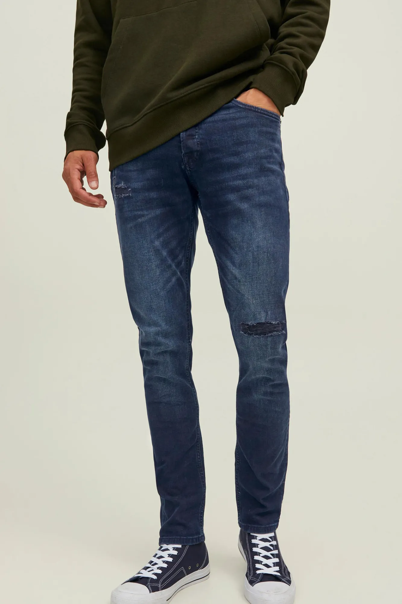 Jack & Jones Jeans Glenn Super Stretch Azul Medio