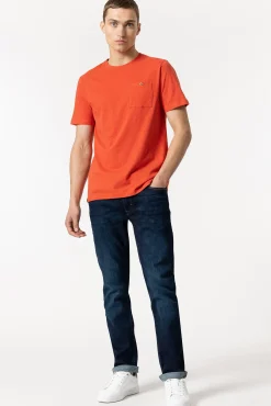 Tiffosi Jeans Leo Comfort Fit Con Cinturon Azul Oscuro Best