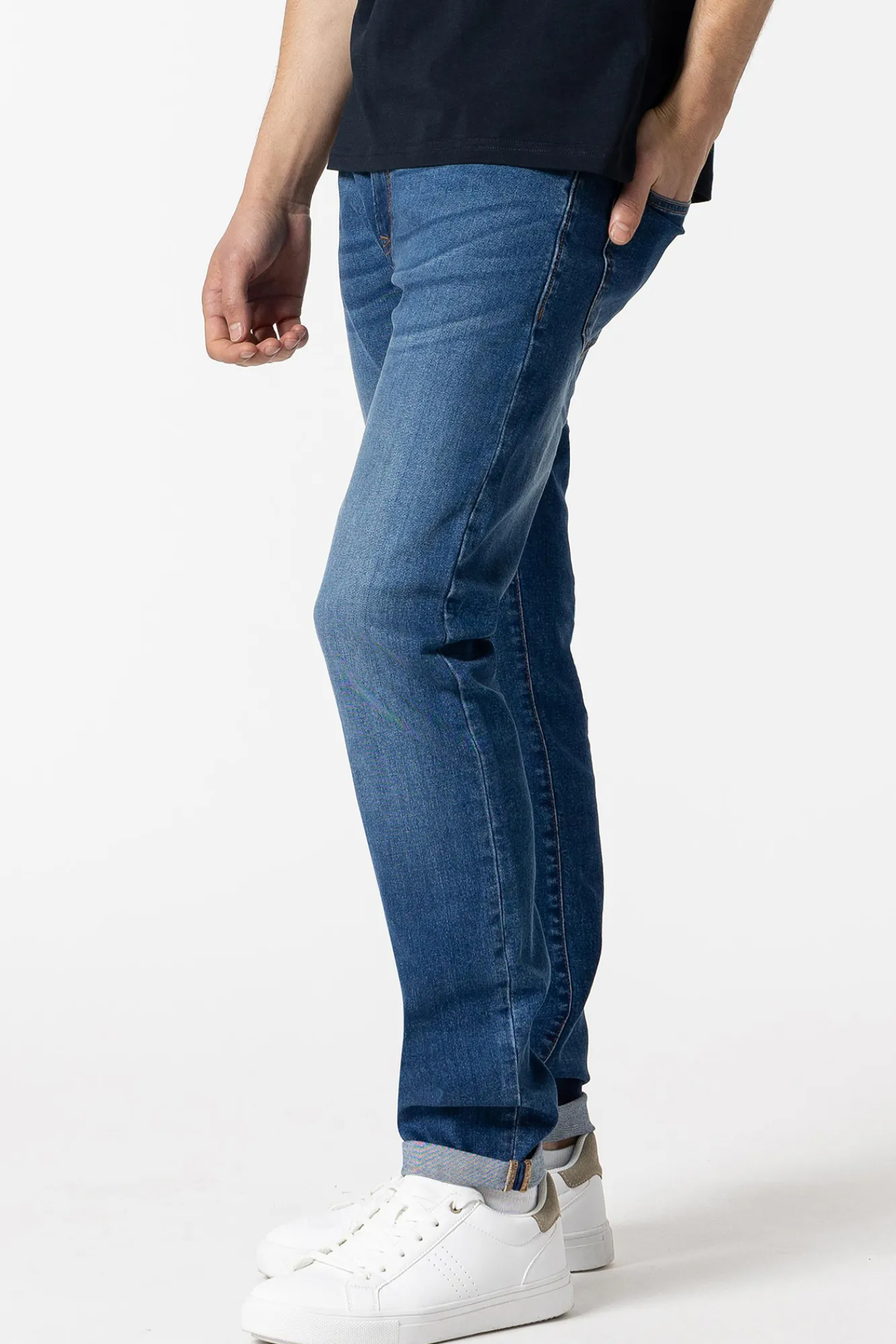Tiffosi Jeans Liam Super Slim Azul Medio Clearance