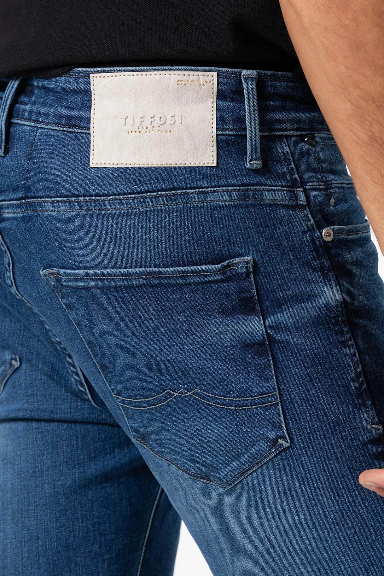 Tiffosi Jeans Liam Super Slim Azul Medio Online