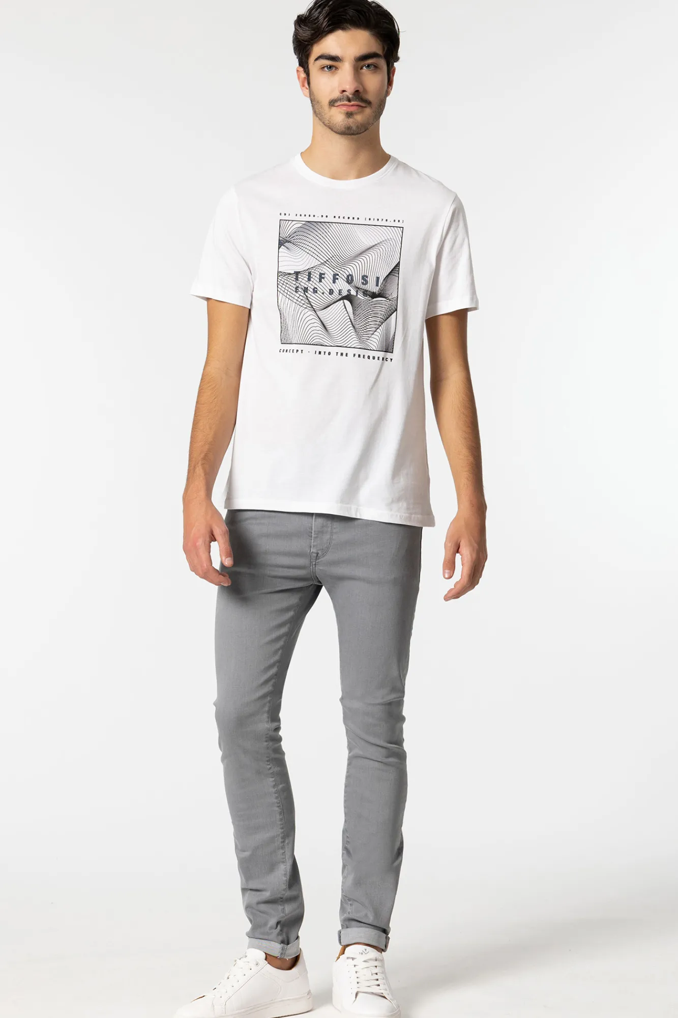 Tiffosi Jeans Liam Super Slim Gris Claro Hot
