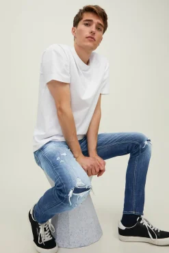 Jack & Jones Jeans Lian Skinny Fit Azul Medio