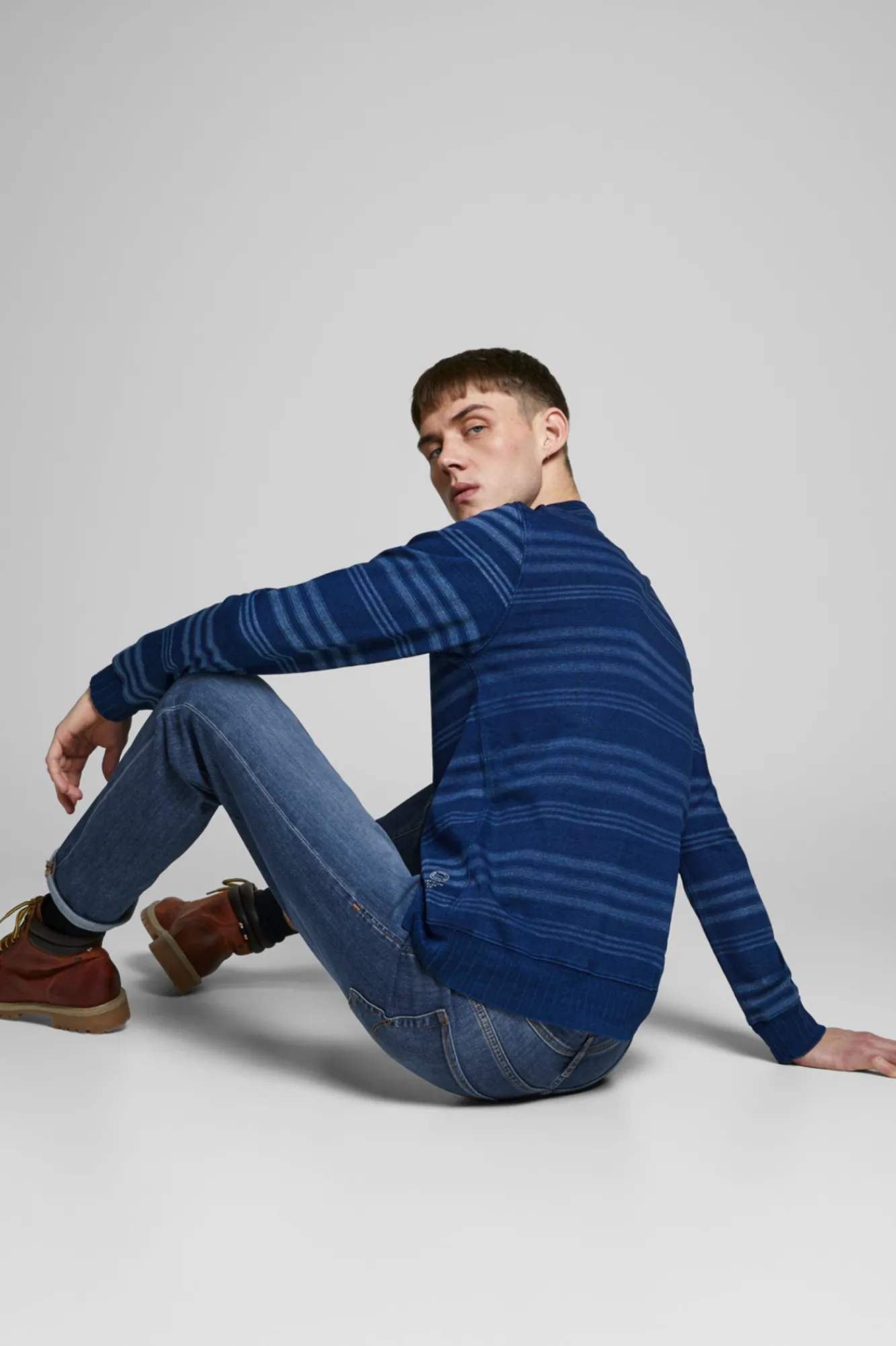 Jack & Jones Jeans Mike Skinny Fit Azul Medio Online
