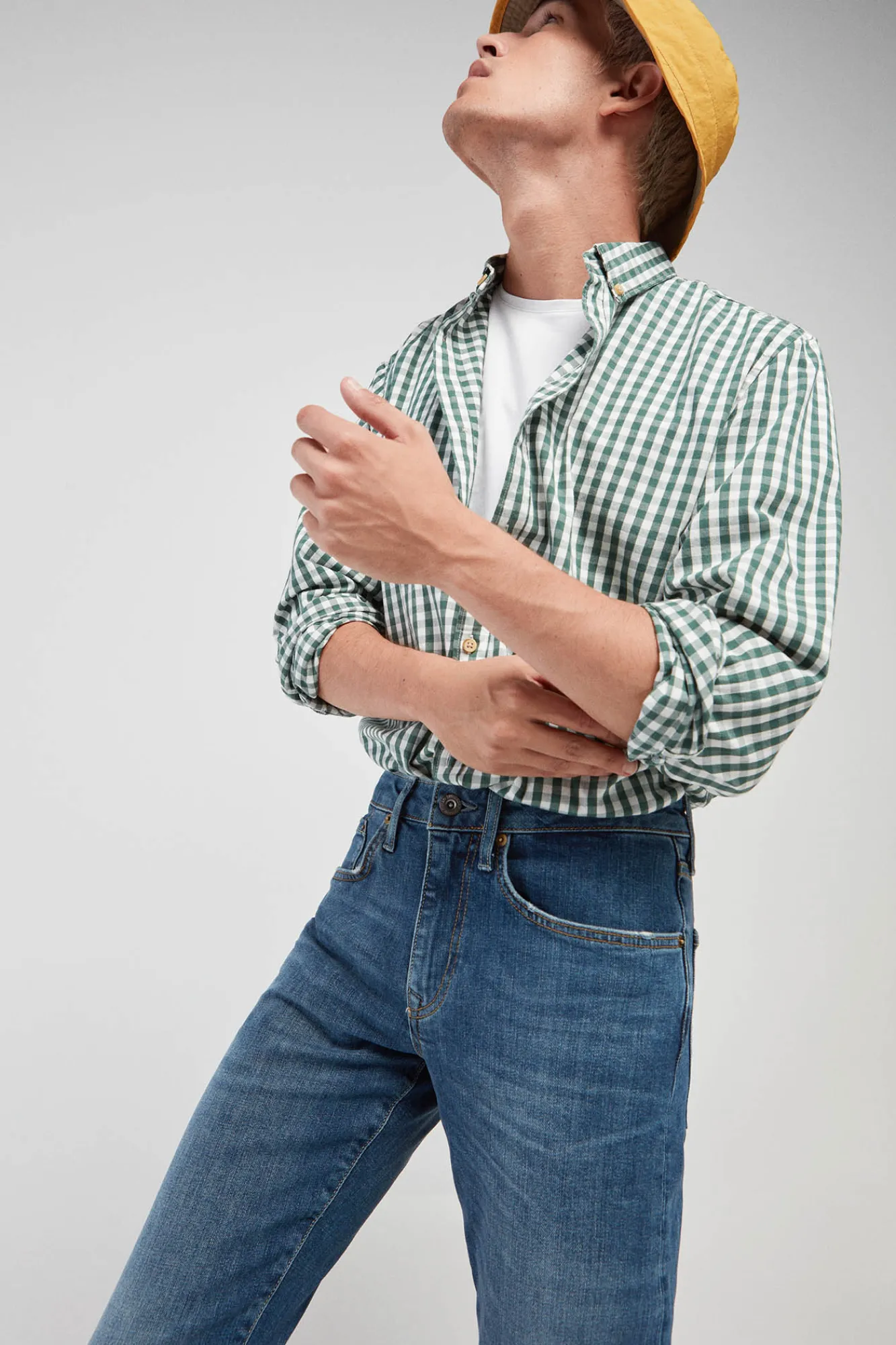 Superdry Jeans Rectos Entallados Vintage Azul Medio Sale
