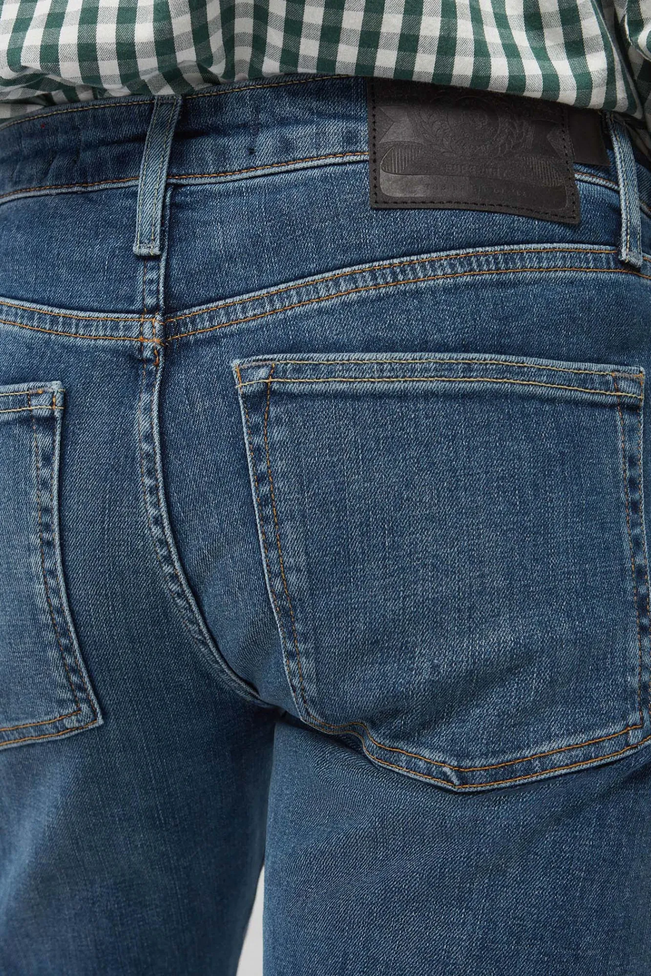 Superdry Jeans Rectos Entallados Vintage Azul Medio Sale