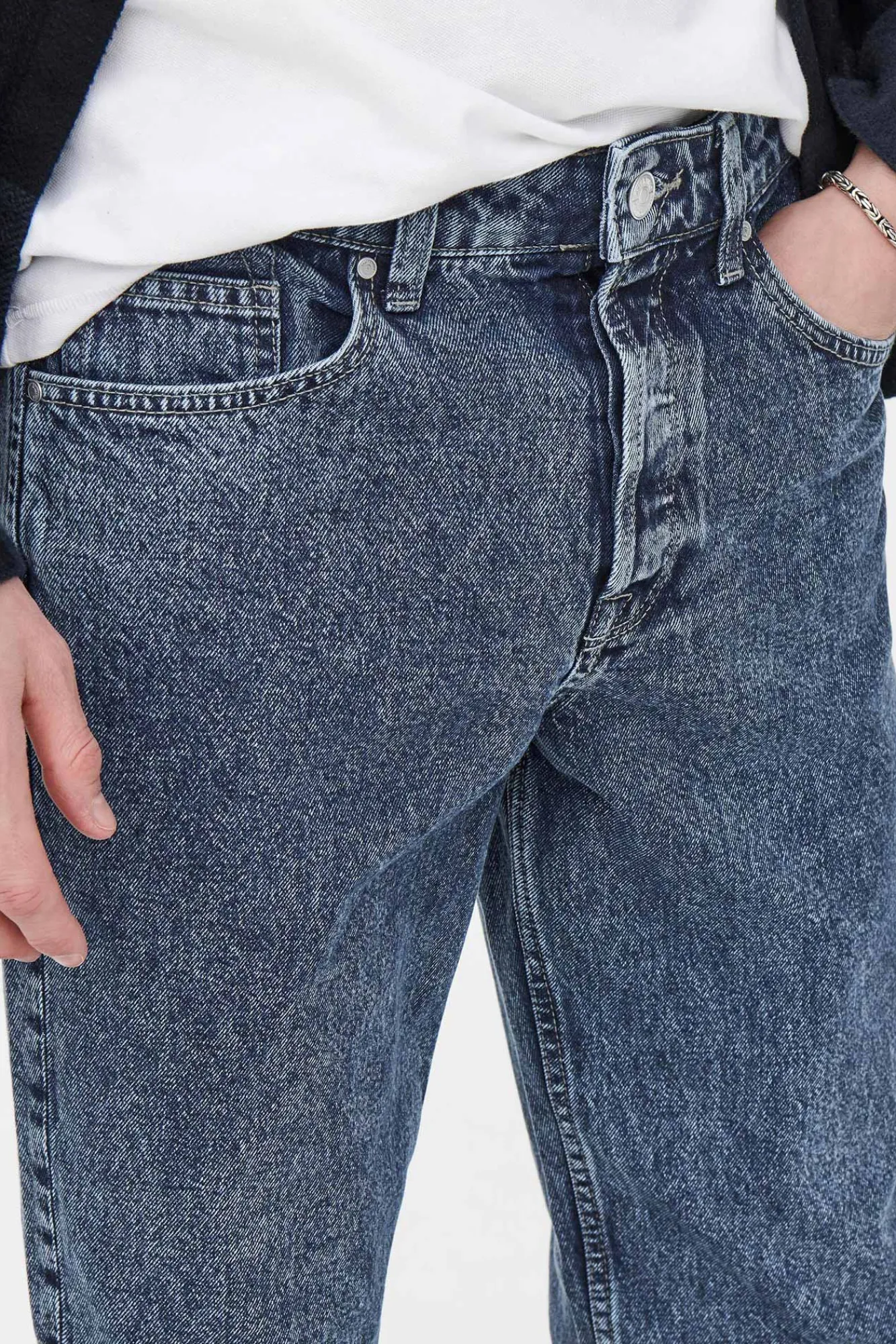 Only & Sons Jeans Regular Azul Medio Online