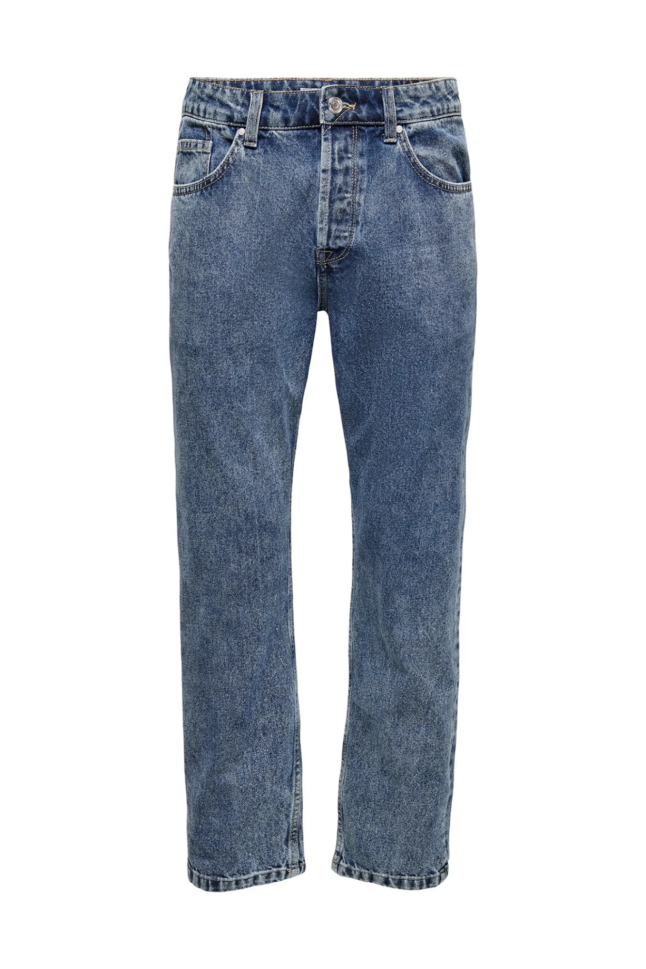 Only & Sons Jeans Regular Azul Medio Online