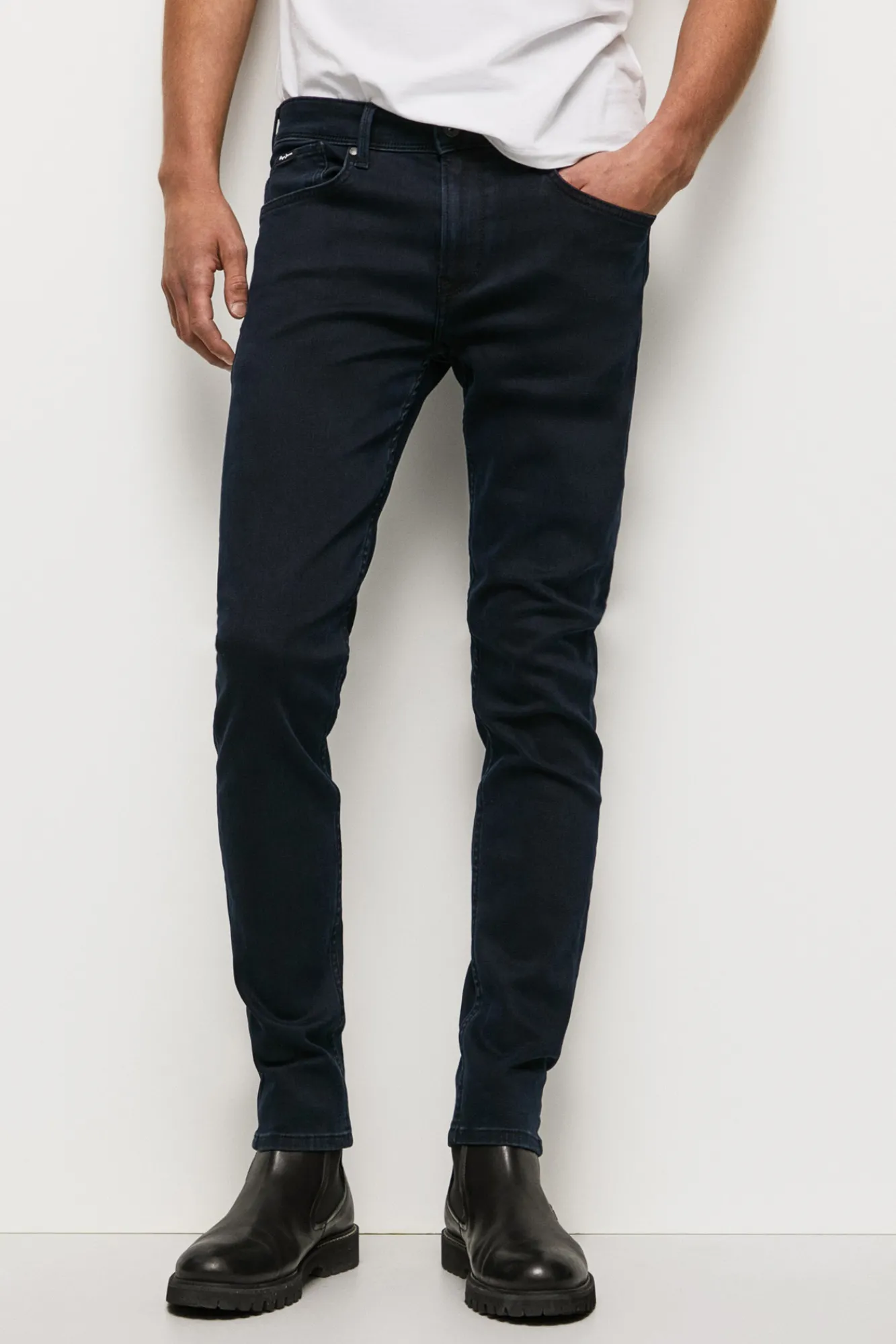 Pepe Jeans Jeans Skinny Finsbury Azul Medio Hot