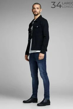 Jack & Jones Jeans Skinny Fit Azul Medio Sale