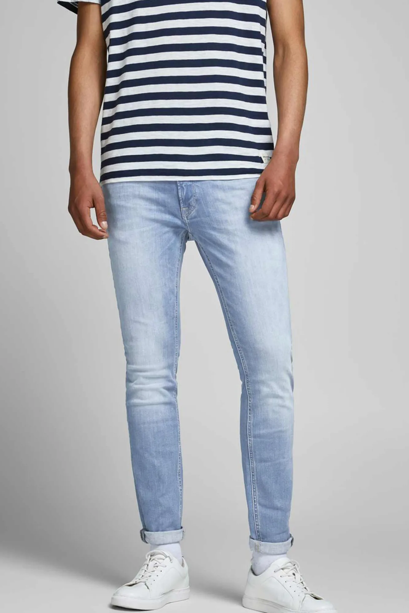 Jack & Jones Jeans Skinny Fit Azul Medio Online