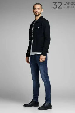 Jack & Jones Jeans Skinny Fit Azul Medio New