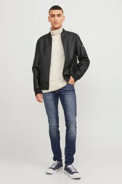 Jack & Jones Jeans Skinny Fit Rockero Azul Medio Outlet