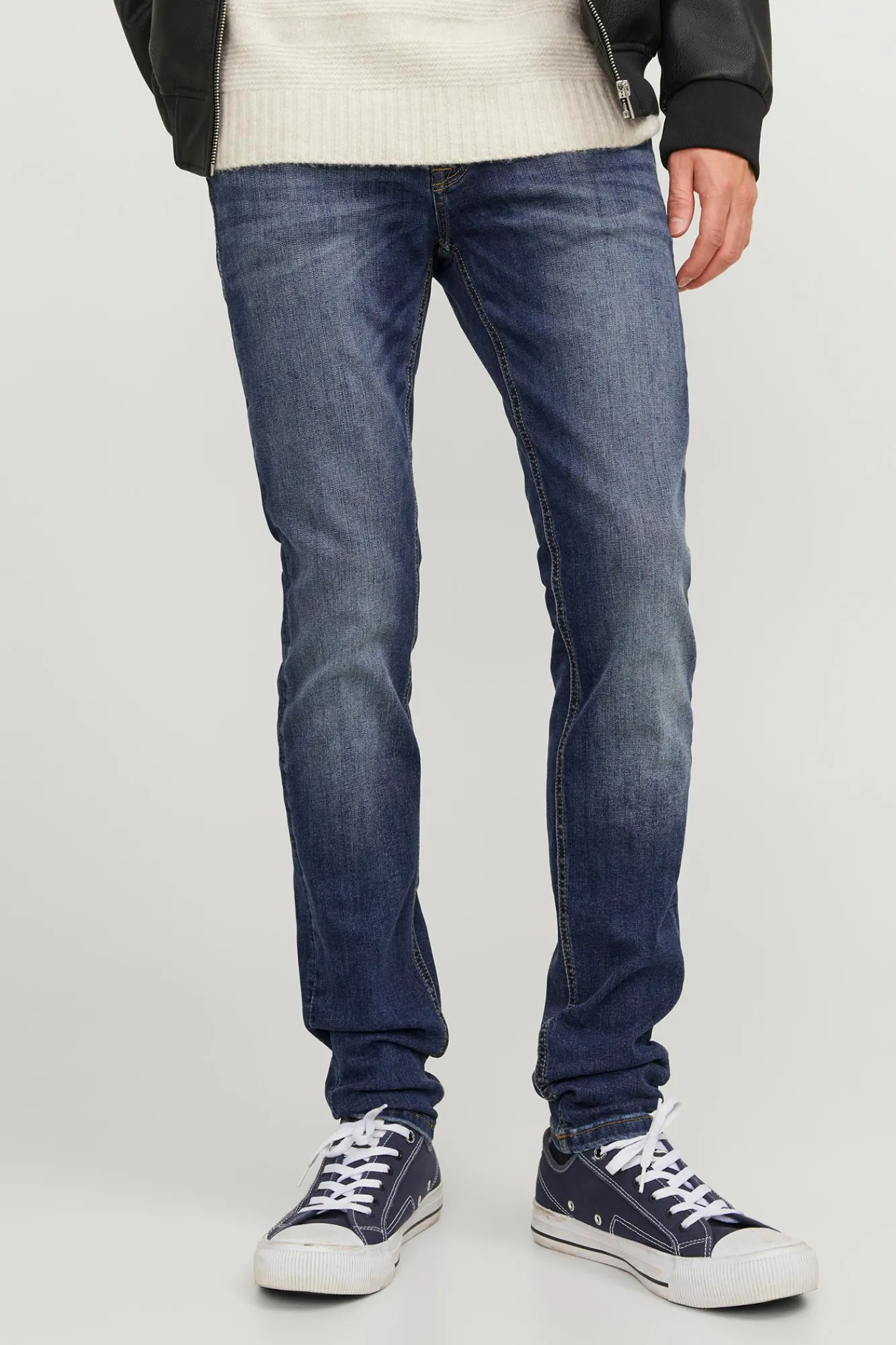 Jack & Jones Jeans Skinny Fit Rockero Azul Medio Outlet