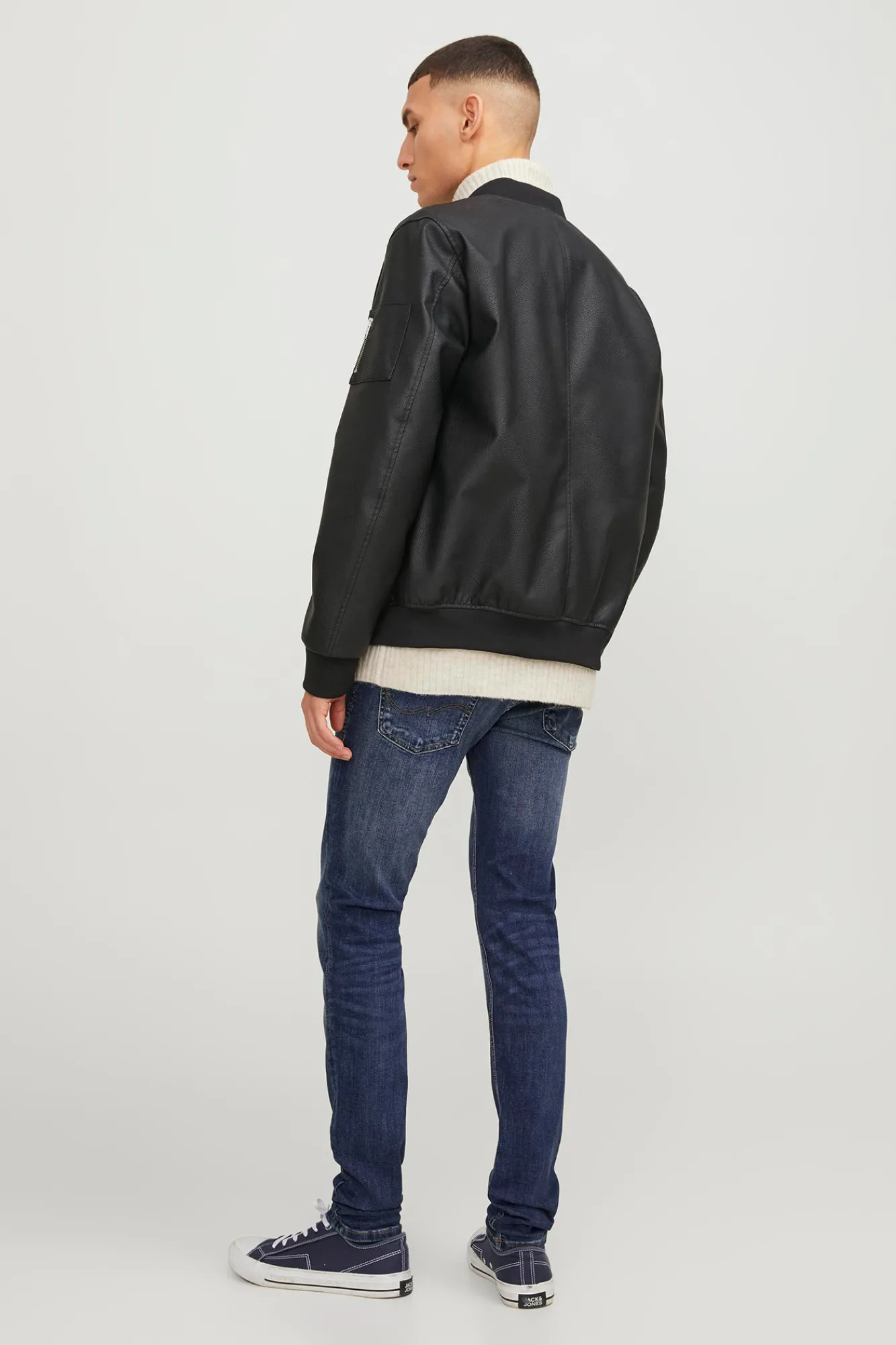 Jack & Jones Jeans Skinny Fit Rockero Azul Medio Outlet