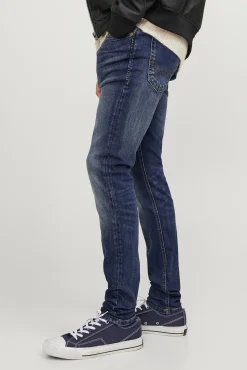 Jack & Jones Jeans Skinny Fit Rockero Azul Medio Outlet