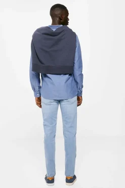 * Jeans Skinny Lavado Medio Claro Azul Medio New