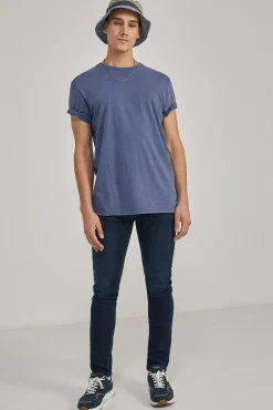 * Jeans Skinny Oscuro Lavado Azul Best