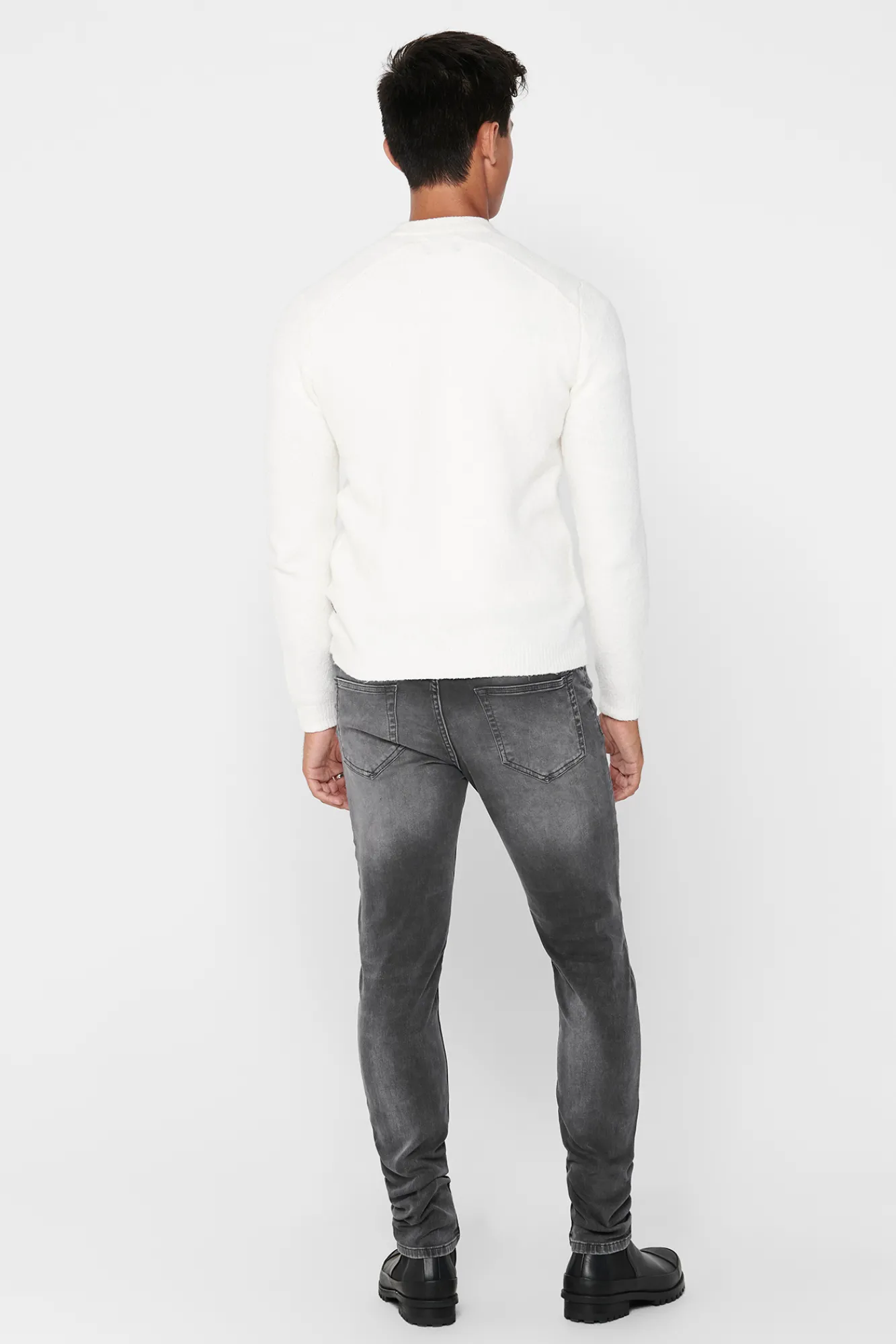 Only & Sons Jeans Slim Gris Medio Hot