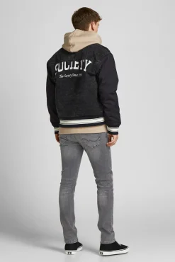 Jack & Jones Jeans Slim Fit Gris Medio Discount