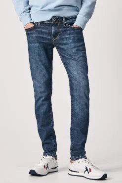 Pepe Jeans Jeans Slim Fit Azul Medio Hot