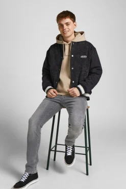 Jack & Jones Jeans Slim Fit Gris Medio Discount