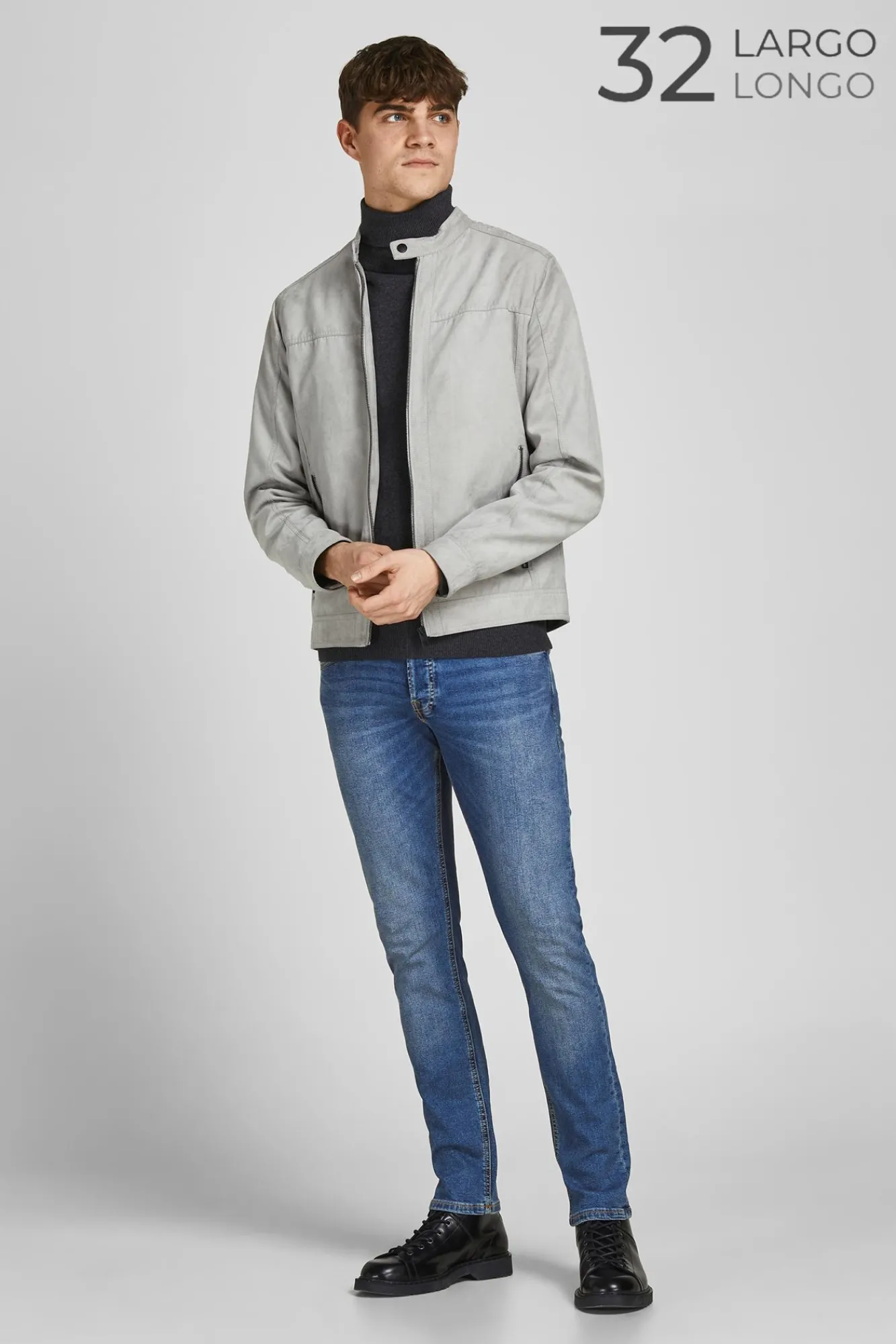 Jack & Jones Jeans Slim Fit Azul Medio Best