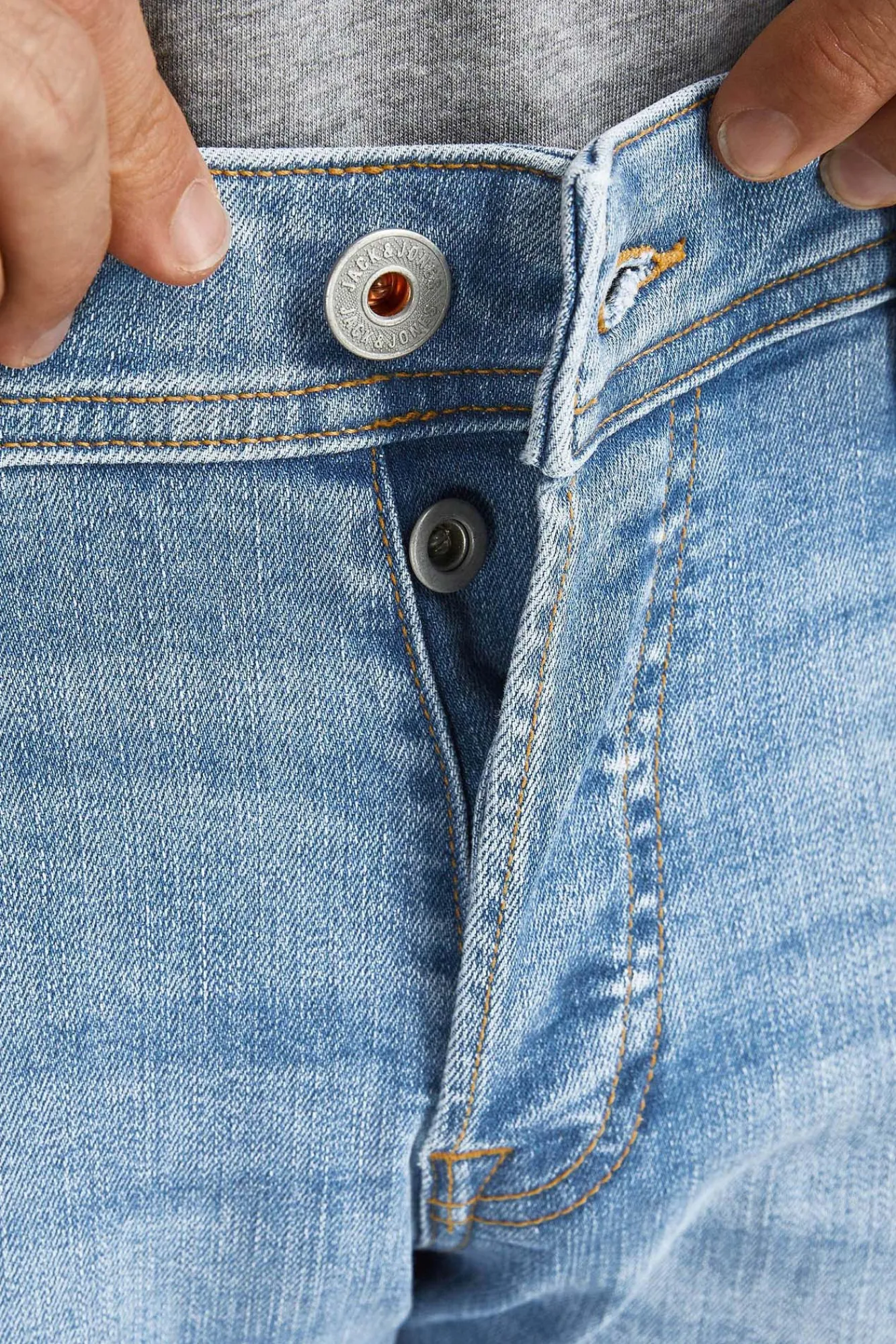 Jack & Jones Jeans Slim Fit Azul Medio Sale