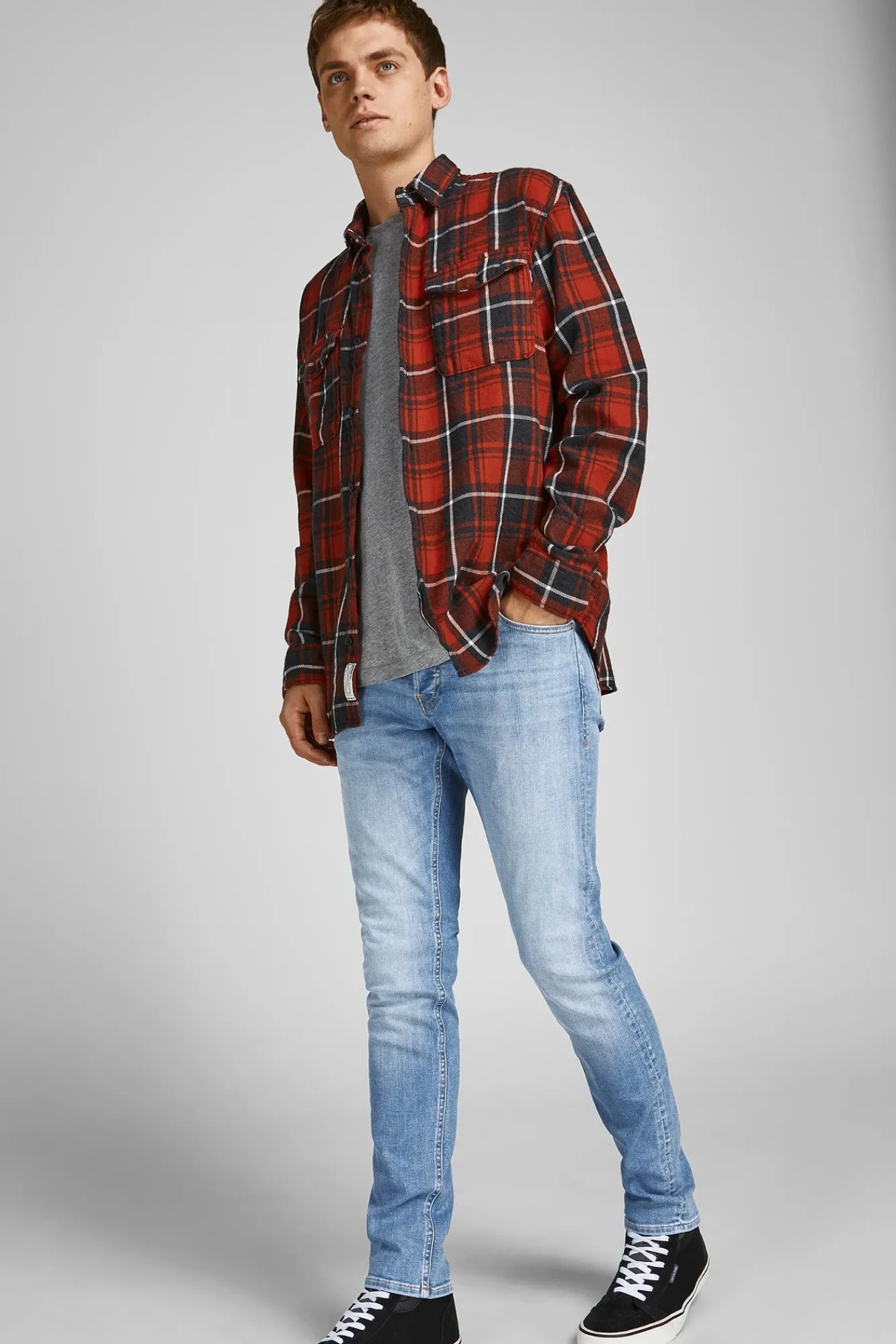 Jack & Jones Jeans Slim Fit Azul Medio Online