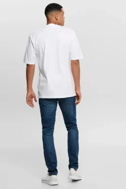 Only & Sons Jeans Slim Fit Azul Azul Medio New