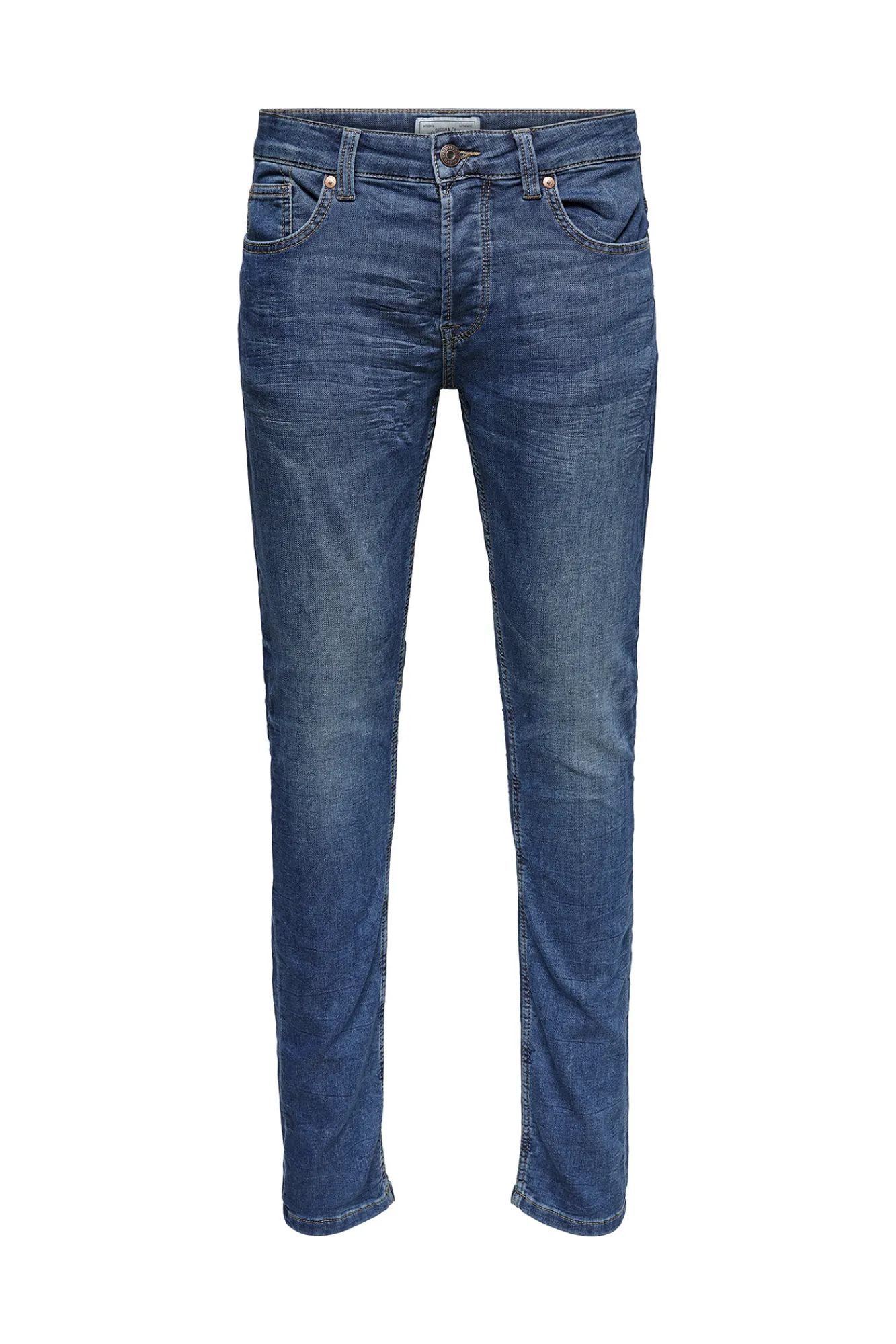 Only & Sons Jeans Slim Fit Azul Azul Medio New