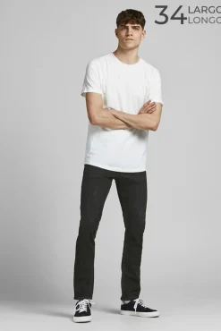 Jack & Jones Jeans Slim Fit Glenn Negro Sale