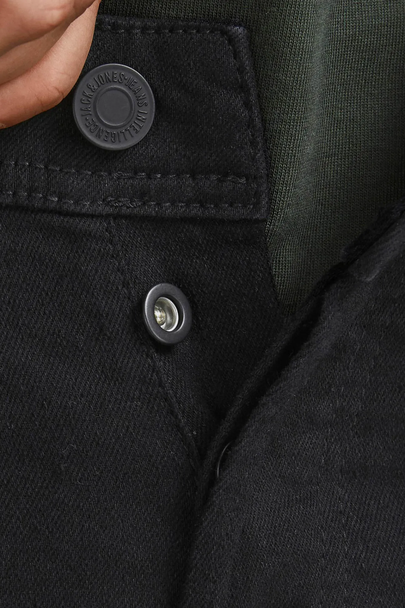 Jack & Jones Jeans Slim Fit Glenn Negro