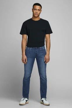 Jack & Jones Jeans Slim Fit Tapered Azul Medio Outlet