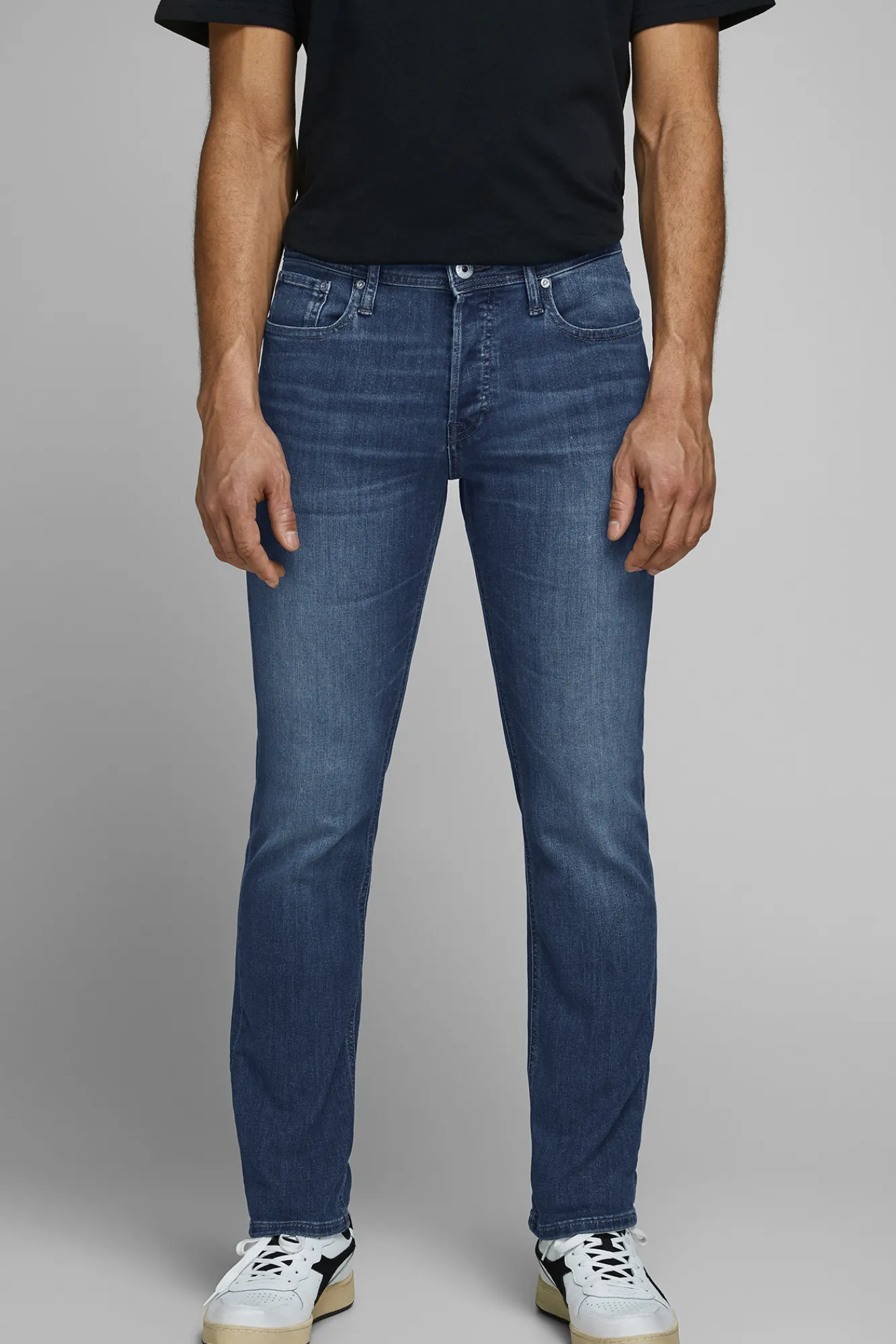 Jack & Jones Jeans Slim Fit Tapered Azul Medio Outlet