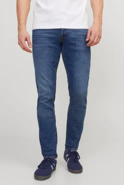 Jack & Jones Jeans Slim Fit Tapered Azul Medio Discount