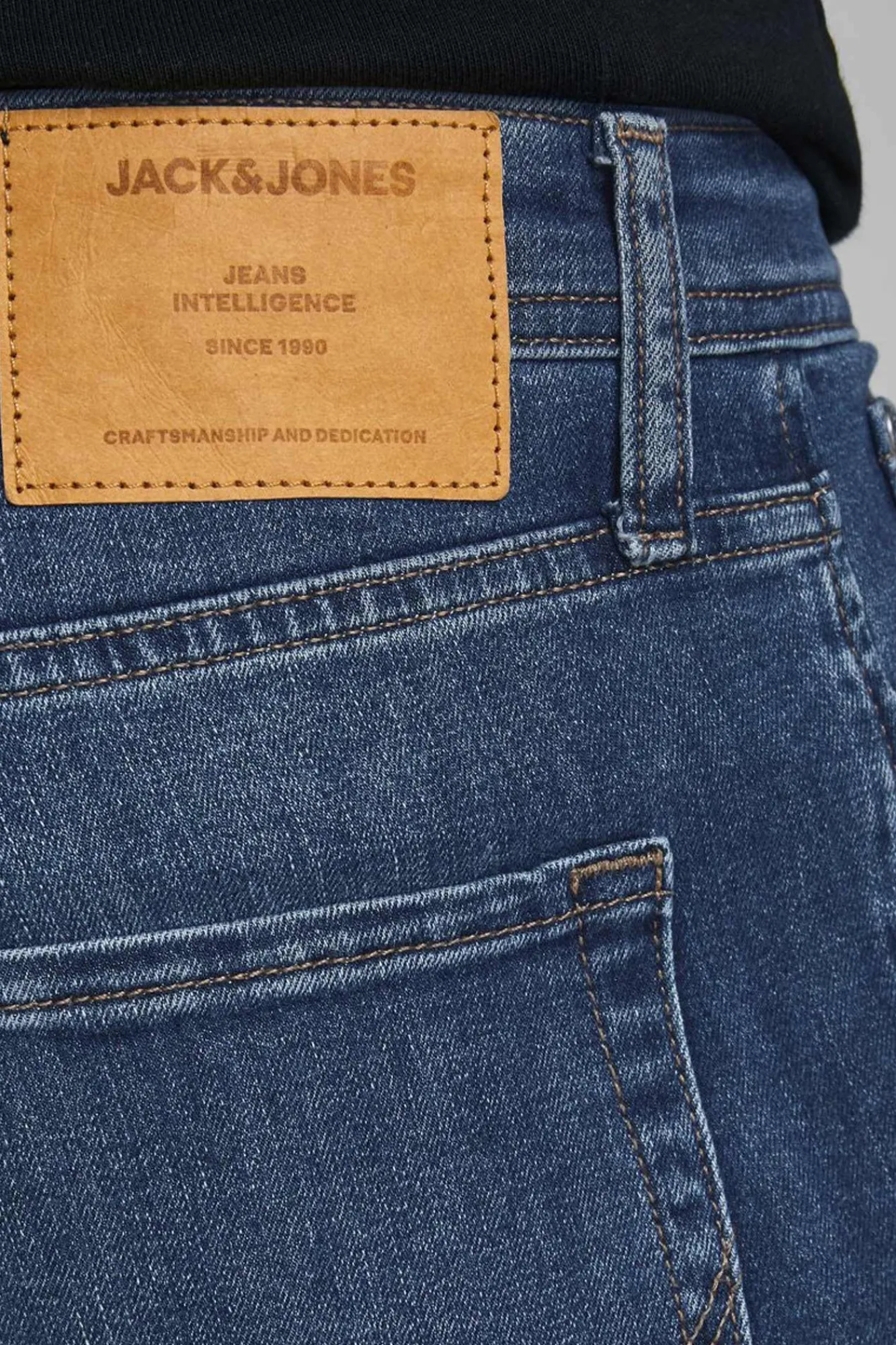 Jack & Jones Jeans Slim Fit Tapered Azul Medio Discount